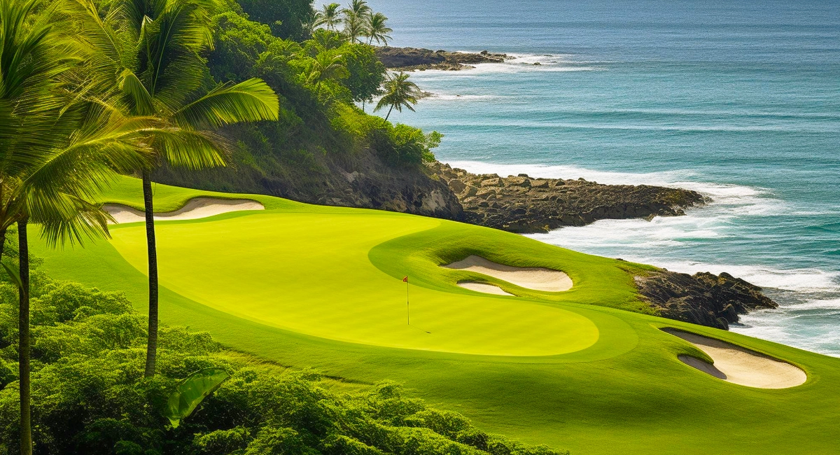 Golf with a view to infinity