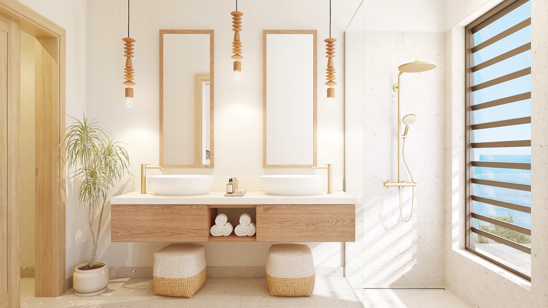 Ahuvi Sky Villas Bathroom